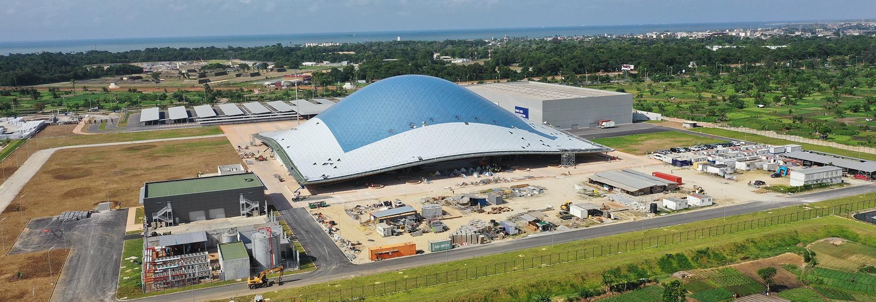 Zoom sur le Parc des Expositions d'Abidjan, un chef d’œuvre de plus de 75 milliards FCFA