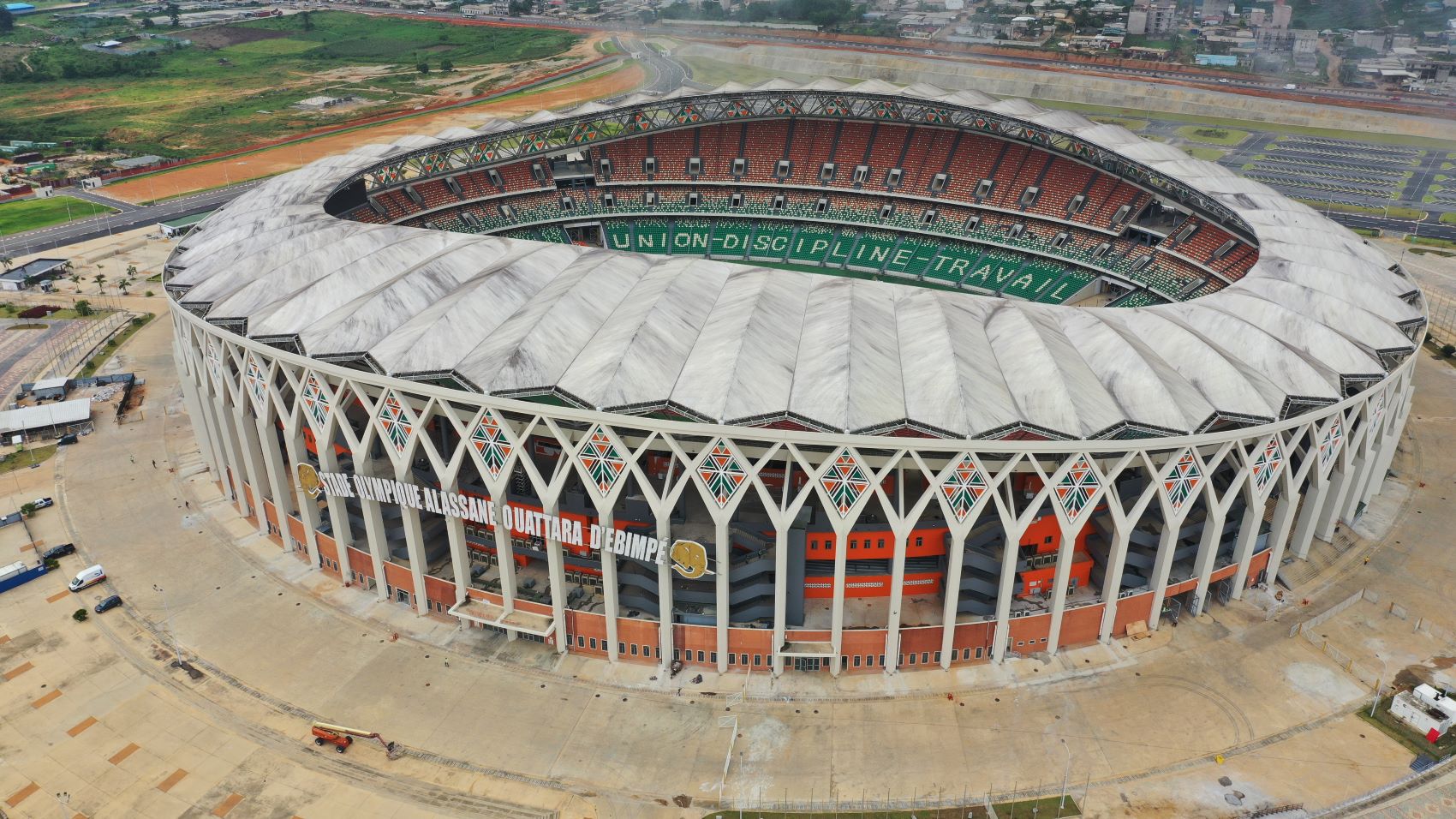 CAN Côte d'Ivoire 2023: Le Stade Olympique Alassane Ouattara d'Ébimpé prêt à accueillir la grand'messe du ballon rond