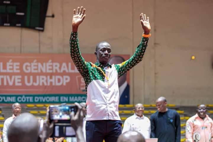 Côte d'Ivoire : Koné Mamadou remplace le député Dah Sansan à la tête de la jeunesse du RHDP