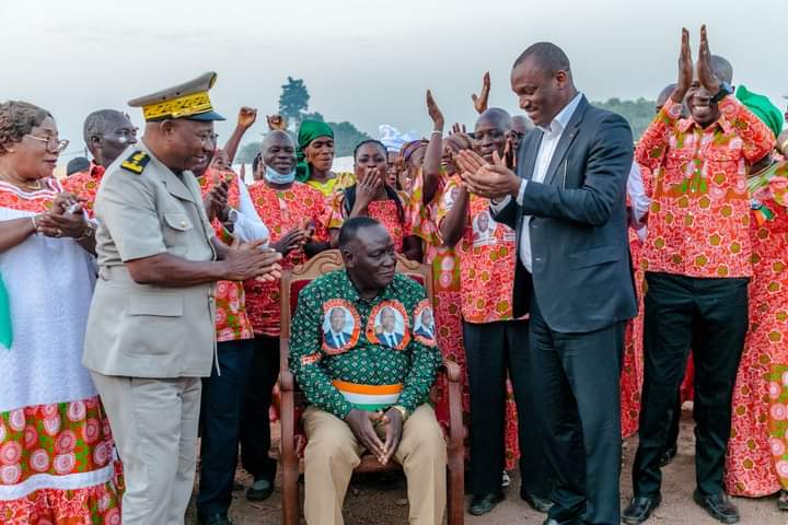 Investiture du maire de Zoukougbeu: Mamadou Touré exhorte les populations à préserver la paix et la cohésion, gage de tout développement