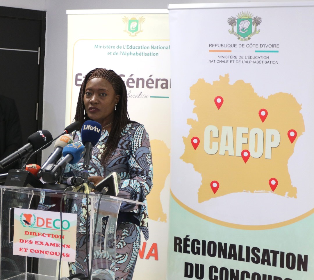 Concours d'entrée au CAFOP: Tout change, ce que la ministre Mariatou Koné a décidé
