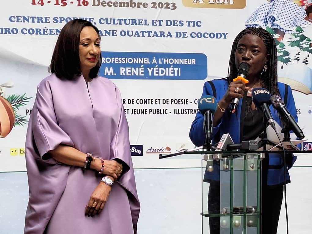 Éducation nationale : Mariatou Koné déplore le fait que la pratique du livre ait quitté les habitudes des jeunes et enfants