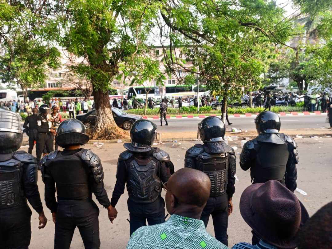 Congrès du PDCI-RDA : La police verouille les accés au siège du parti et somme les congressistes de quitter les lieux