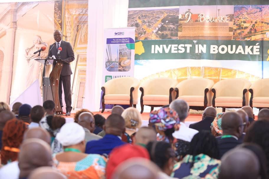 Forum économique "Invest in Bouaké": Amadou Koné présente un catalogue de projets innovants et porteurs de richesses