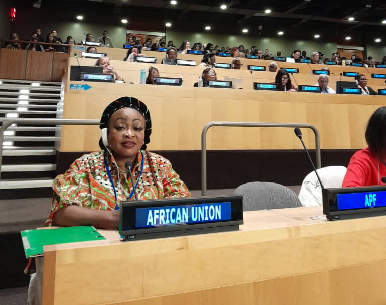 CWS 68 à New York: L'honorable Traoré Mariame fait une importante communication sur les progrès réalisés par la Côte d'Ivoire