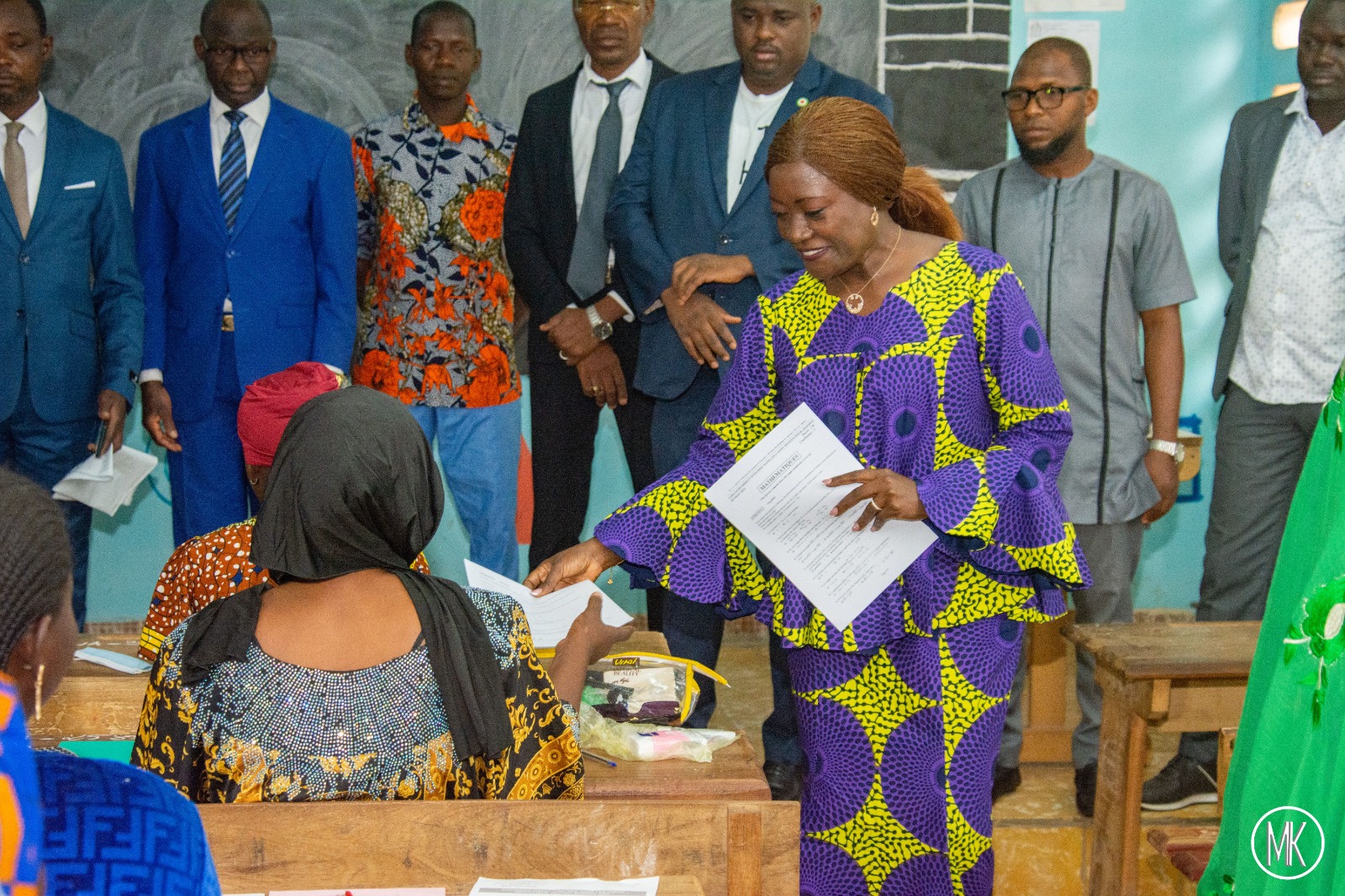 Mariatou Koné aux candidats du concours d'entrée au CAFOP-IA 2024: "Il faut compter sur le travail personnel et non sur des parrains ou des marraines... "