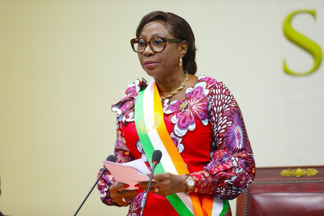 La Présidente du Sénat, Kandia CAMARA, représente la Côte d'Ivoire à Washington D. C.