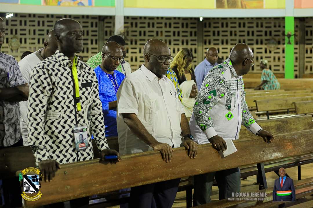 PDCI-RDA: Jérémie N’Gouan et la Haute-Représentation du District de la Comoé prient pour le repos de l'âme du président Bédié
