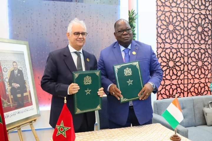 Coopération sud-sud: La Côte d’Ivoire et le Maroc signent un protocole d’accord en matière de gestion des ressources en eau