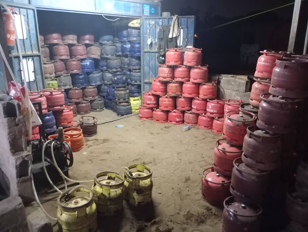 Grand-Bassam: 6 sites de transvasement illicite de gaz butane démantelés