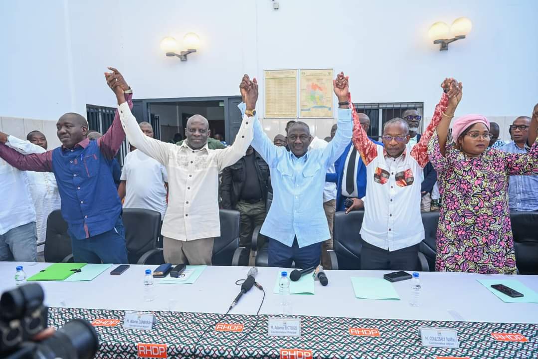 Présidentielle 2025: Adama Diawara, Issifou Coulibaly et le RHDP Yopougon font bloc autour d'Adama Bictogo pour la victoire de Ouattara