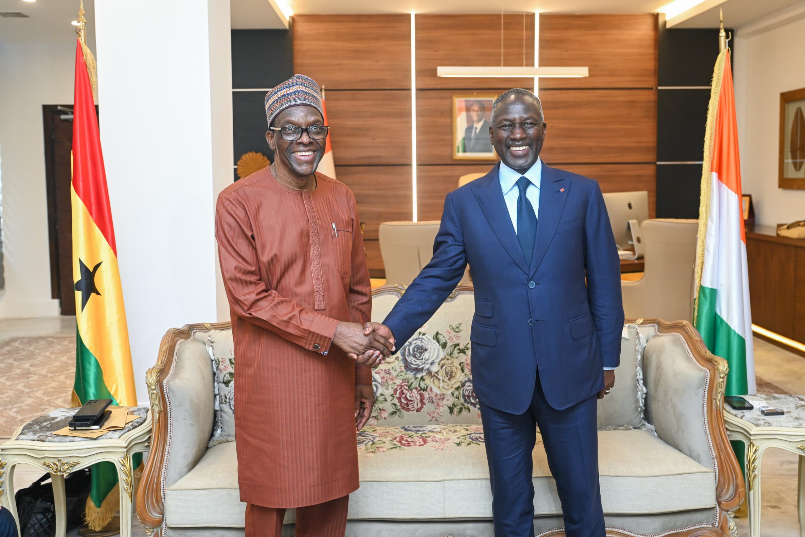 Diplomatie parlementaire: Adama Bictogo et Alban Sumana Kingsford Bagbin renforcent l'axe Abidjan -Accra