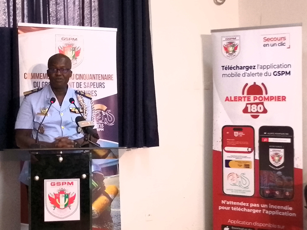 Côte d'Ivoire: Le GSPM met en place une application mobile d'alerte dénommée "Alerte pompier 180"