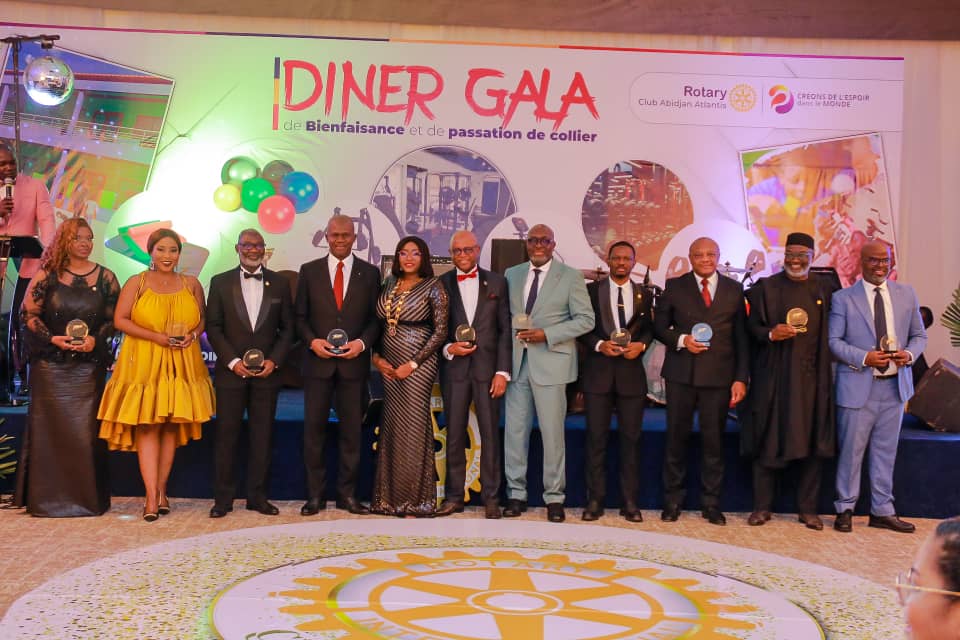 Dîner Gala de bienfaisance: Le Rotary club Abidjan Atlantis se mobilise pour les enfants handicapés