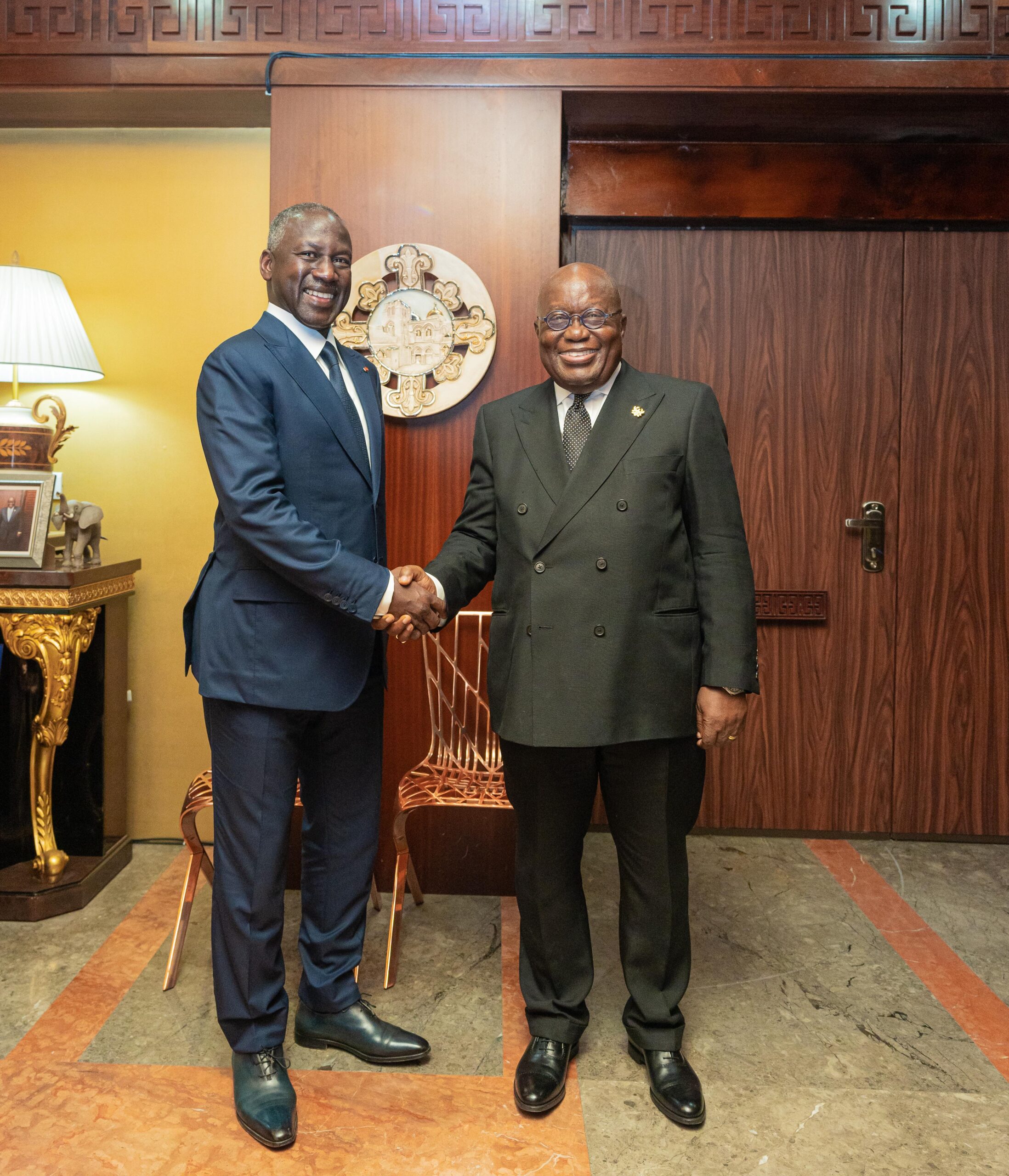 En visite au Ghana, Adama Bictogo souligne l'excellence des rapports entre les présidents Alassane Ouattara et Nana Addo Akufo-Addo