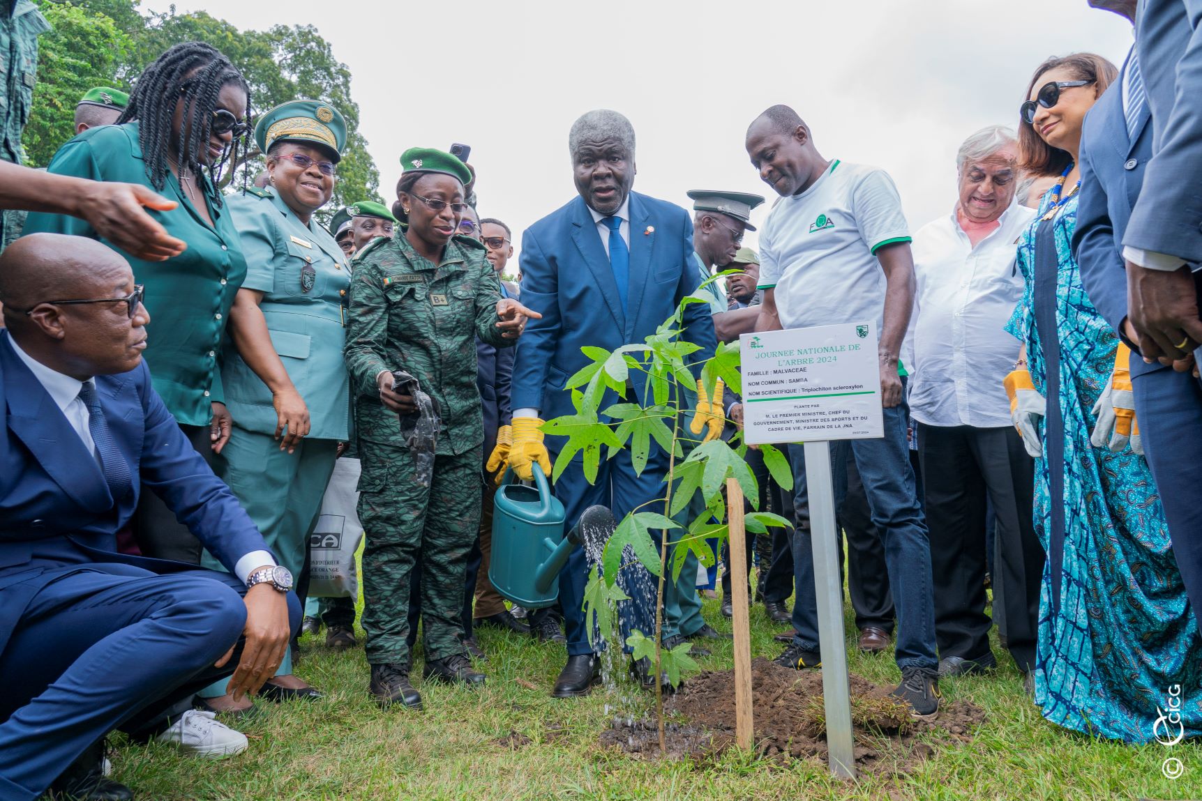 Beugré Mambé aux Ivoiriens: "Engageons-nous à restaurer nos couverts forestiers en plantant des arbres dans nos cours, au village comme en ville"