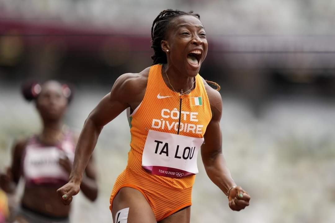 JO Paris 2024: Épiphane Zoro félicite Marie-Josée Ta Lou après sa brillante qualification pour les demi-finales des 100 m 