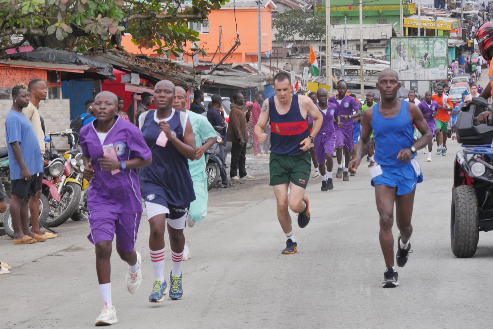 Défense et sécurité: Forces armées et populations unies autour de Foulées sportives 