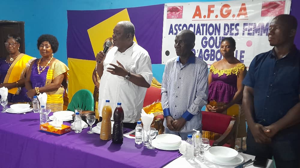 Fête des mères de l'AFGA : Bohi Bi Philippe (cadre de la Marahoué) encourage ses parents d'Agboville à la fraternité et à la solidarité