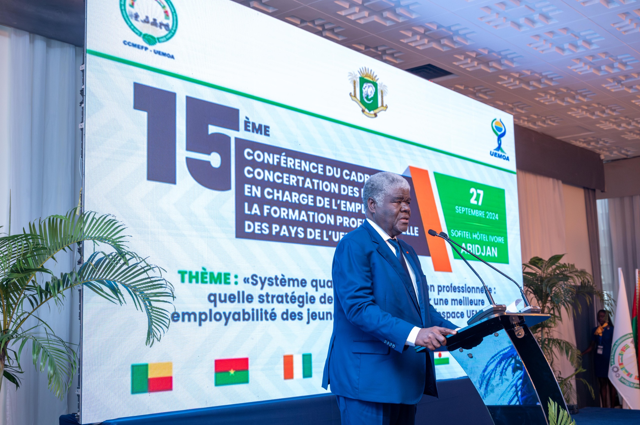 Robert Beugré Mambé, a partagé l'exemple ivoirien en matière de Formation technique et professionnelle