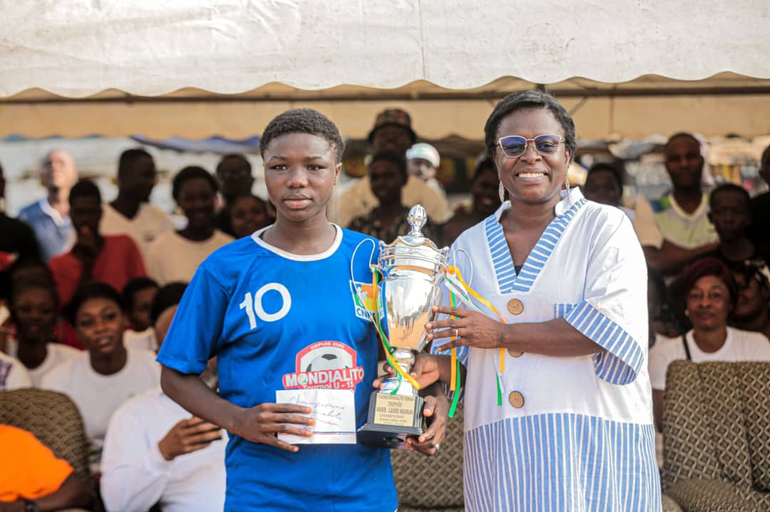 Mondialito Féminin 2024: Soakpé-Douedy de Facobly remporte, haut les mains, le trophée Marie-Laure Ngoran 