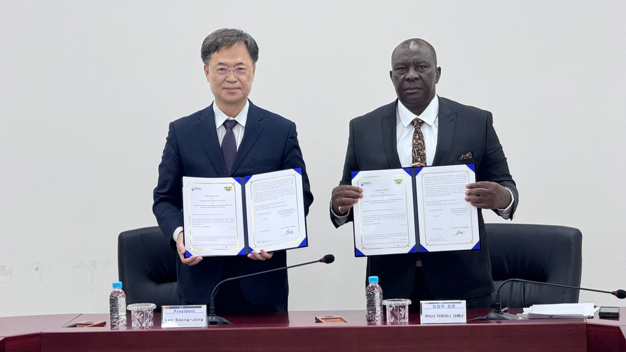 Signature d'un Mémorandum d'Entente entre la Côte d'Ivoire et la Fondation Saemaul Undong: Une nouvelle ère d'opportunités s'ouvre pour les agriculteurs ivoiriens