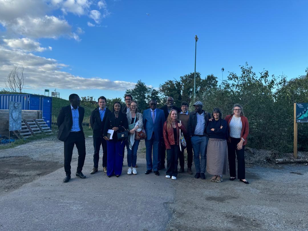 Avant le lancement du Forum international de l'économie circulaire à Paris, une délégation du District d'Abidjan en immersion à Seine-Saint-Denis