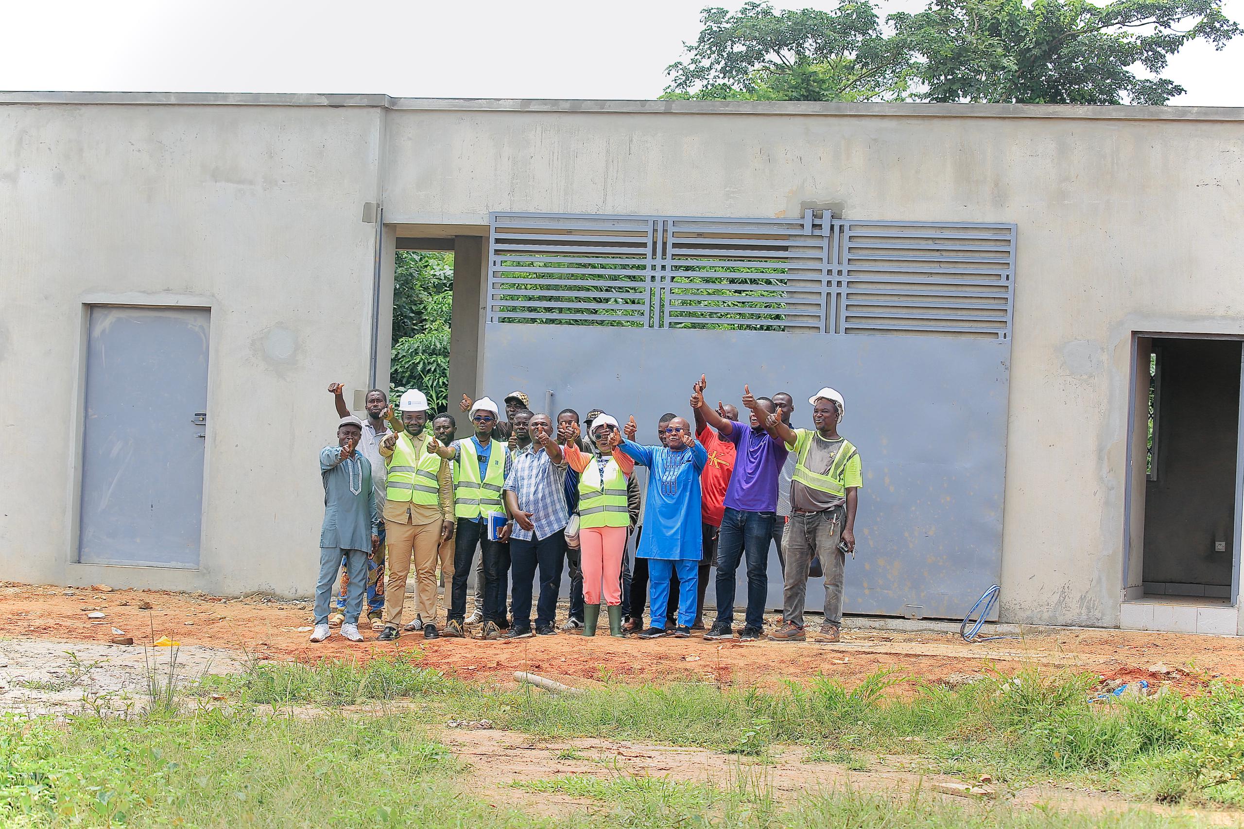 Livraison de la 1ère phase du village Bloom de Duékoué: Yamoussa Coulibaly, PDG de CHIM INTER, félicité pour la qualité des travaux réalisés