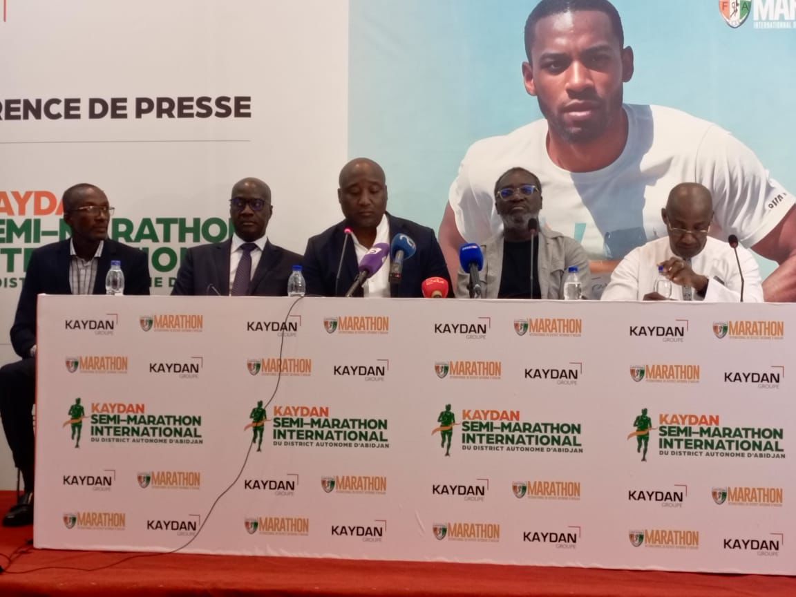 KAYDAN Semi-Marathon International d'Abidjan 2024: Plus de 25 mille participants annoncés venant de France, du Ghana, d'Ethiopie, du Kenya et du Cameroun