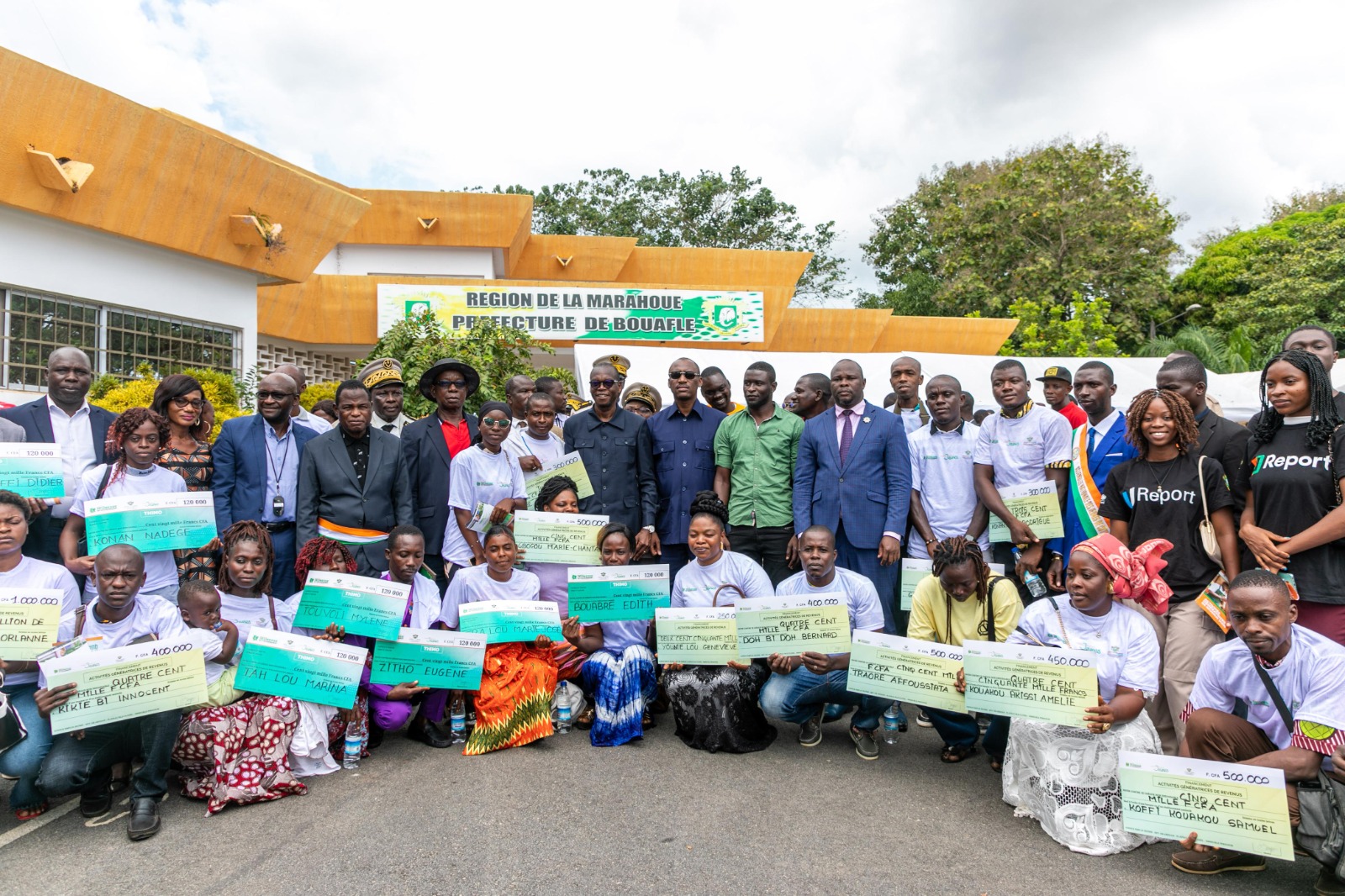 758 jeunes de la Marahoué bénéficient d'un financement de 416 355 000 FCFA de la part du gouvernement: Épiphane Zoro dit merci au Président Ouattara