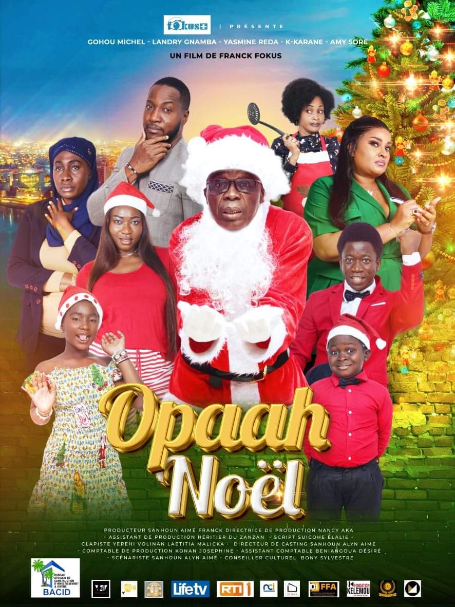 Cinéma : Michel Gohou incarne ‘’Opaah Noël’’, le premier film ivoirien et africain francophone sur Noël