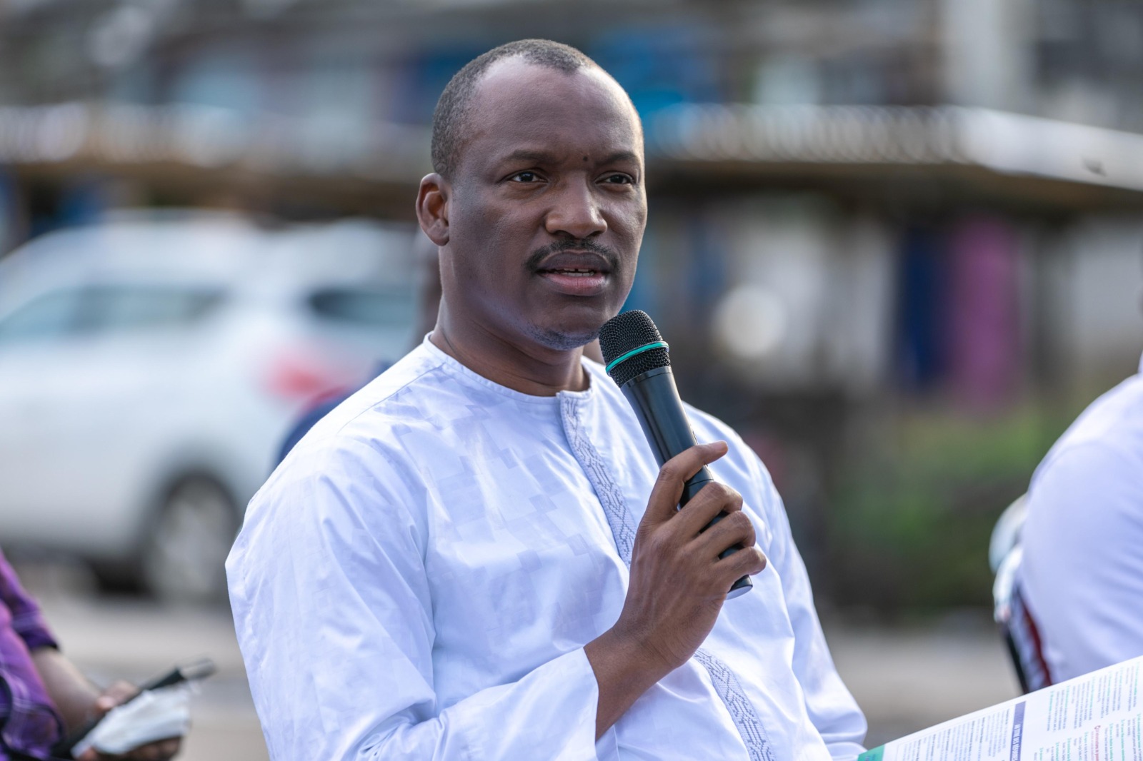 Mamadou Touré aux jeunes d'Adjamé : "Vous devez vous mobiliser pour vous inscrire massivement sur la liste électorale"