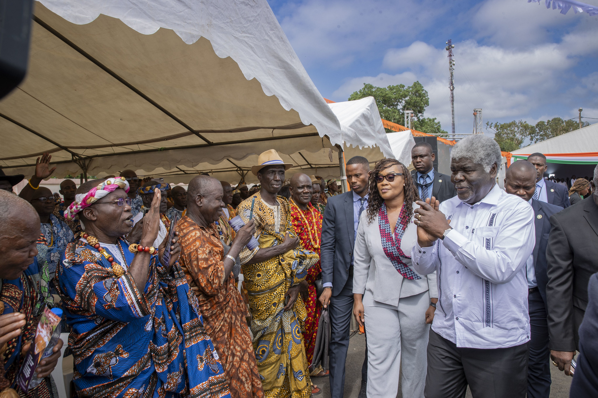 Beugré Mambé depuis Fresco: "C'est ensemble que nous parviendrons à faire de la Côte d'Ivoire, le pays champion d'Afrique de la Paix"