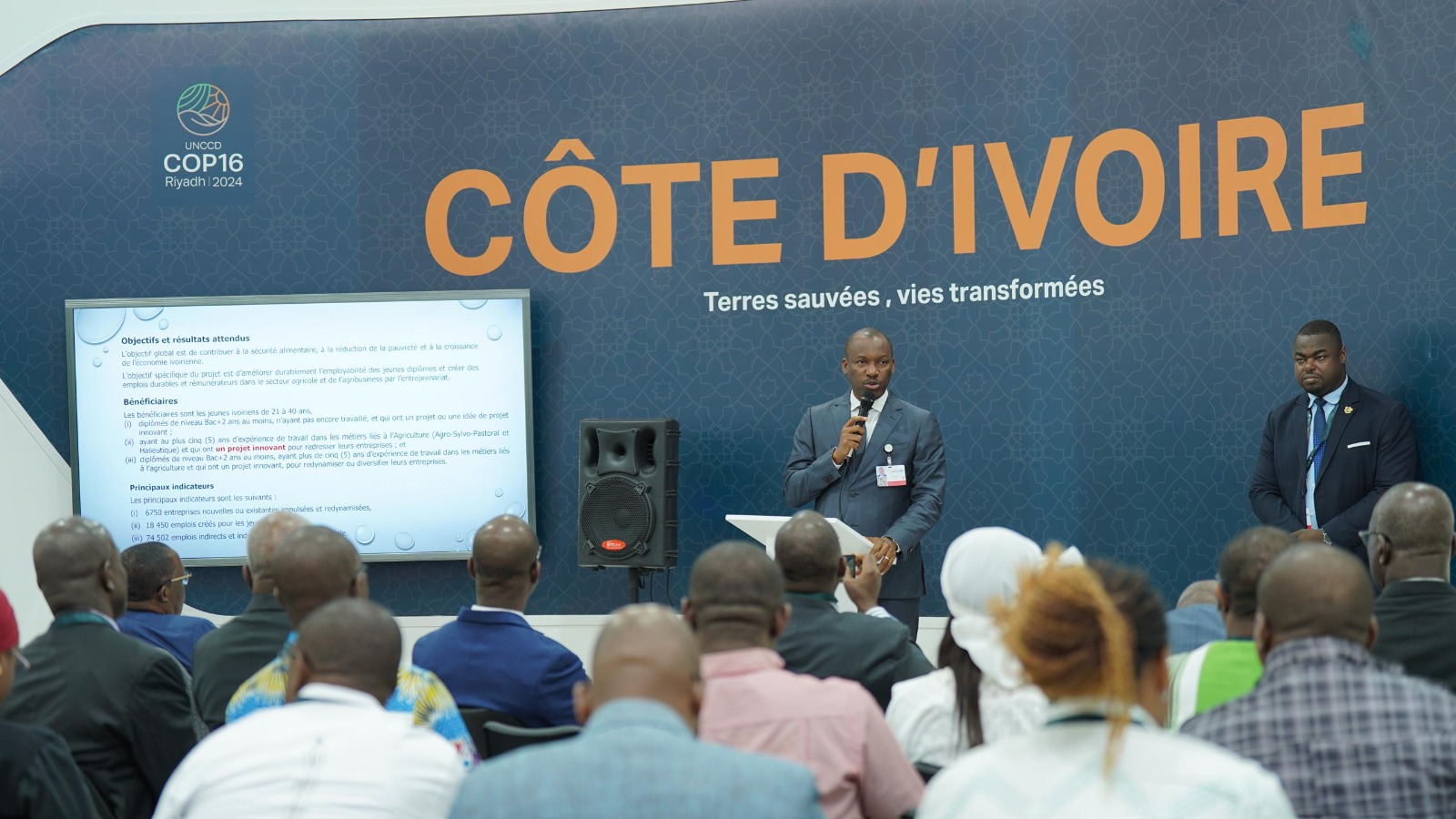 COP 16 en Arabie Saoudite: À Riyad, Touré Mamadou fait le point d'Abidjan Legacy Programme