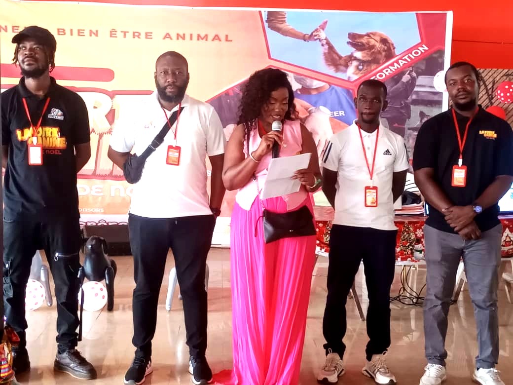 Côte d’Ivoire : Annabelle Denise Sidjé Adja réussit avec brio la 3ème édition de la Foire Canine de Noël 