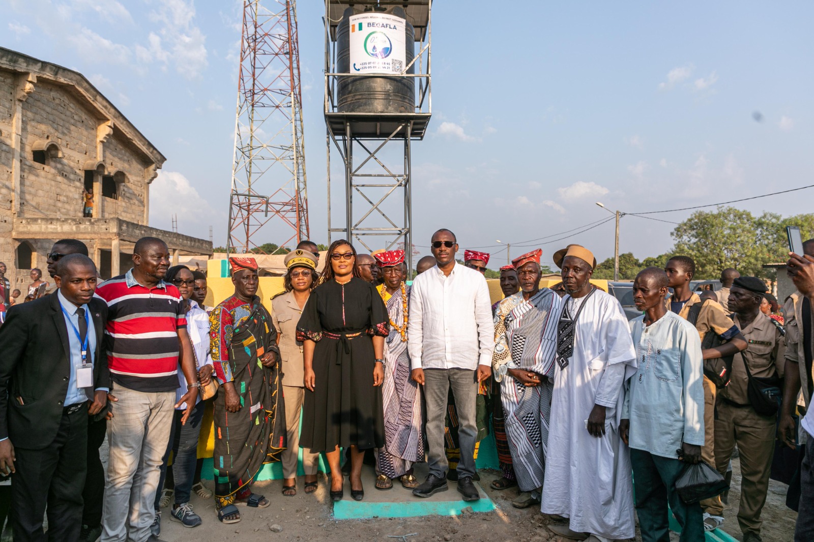 Réalisation d'infrastructures dans le Haut-Sassandra: Mamadou Touré promet encore plus d'actions en 2025 grâce au soutien du Président Alassane Ouattara