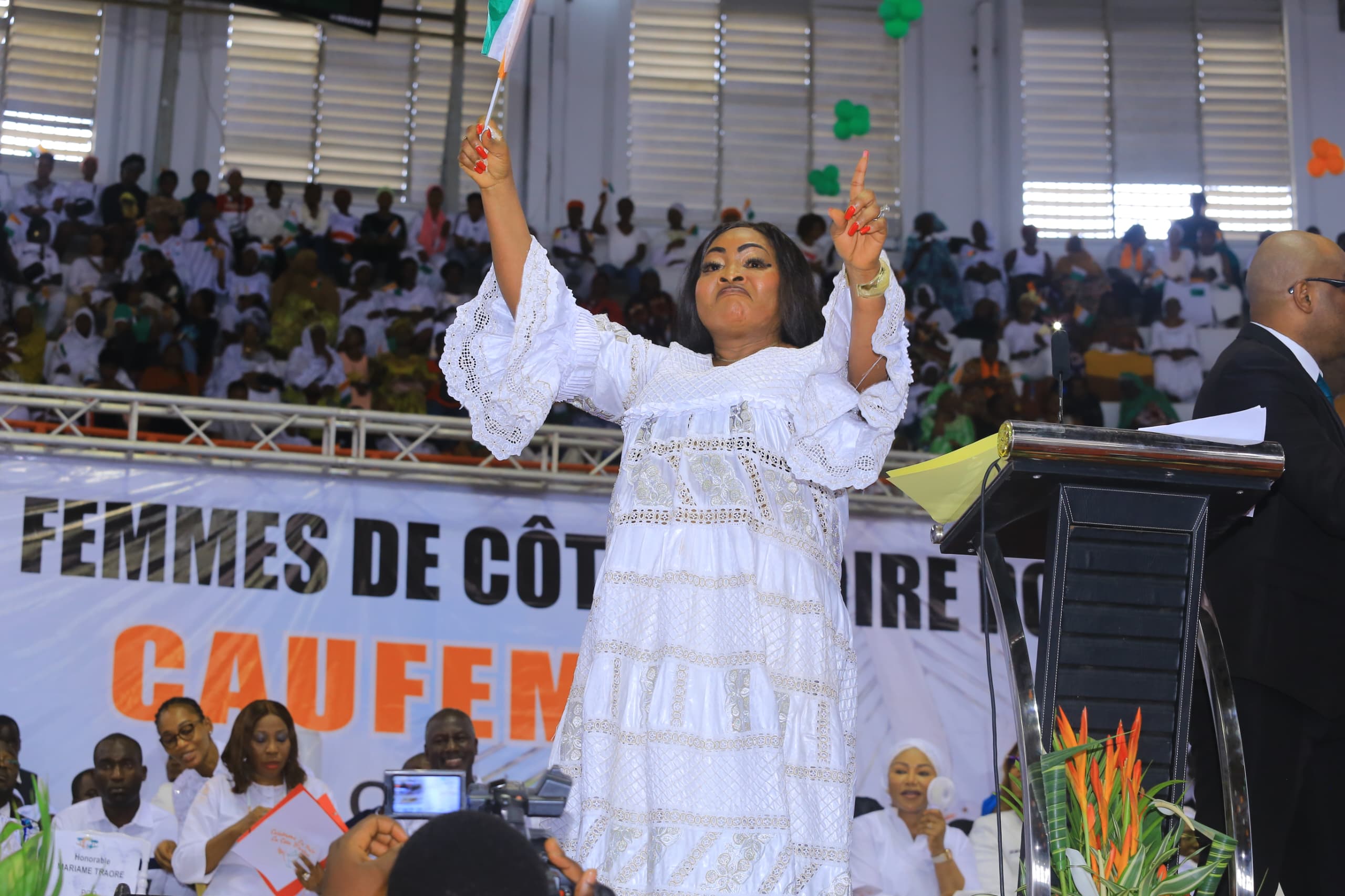 Promotion de la paix et de la cohésion sociale: Le président Ouattara félicite Mariam Traoré et le Caucus des femmes pour leur initiative