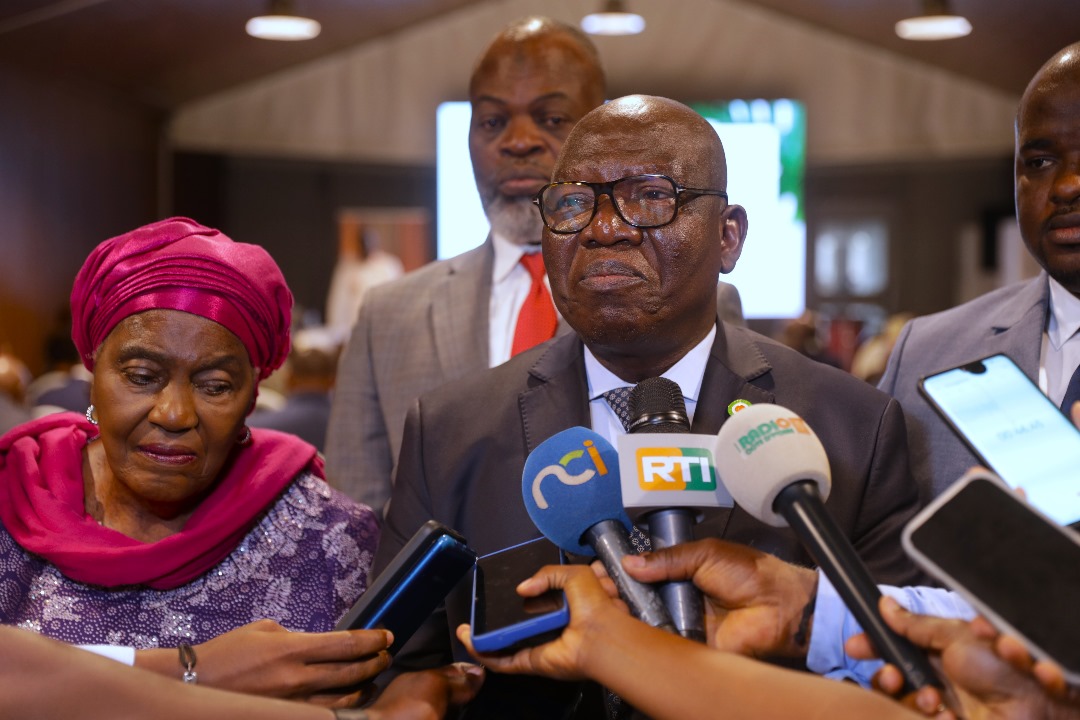 Sénat: Le groupe parlementaire RHDP fait son bilan; 82% d'activités réalisées, le président Traoré Bamoudien s'en félicite